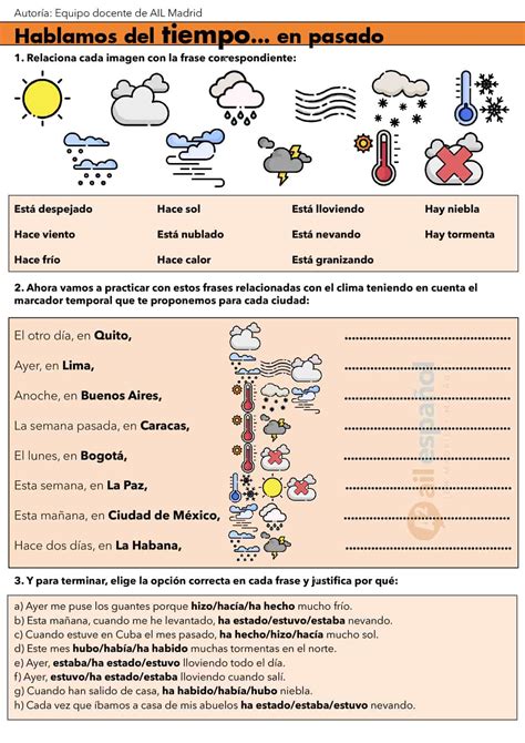 wordwall sobre clima